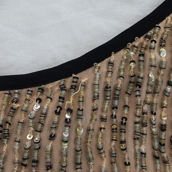 Eileen Fisher Black and Gold Tank Top - Picture 7 of 10